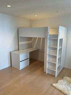 IKEAのロフトベッド